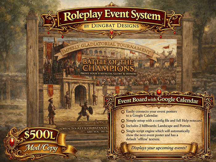 Roleplay Event System
