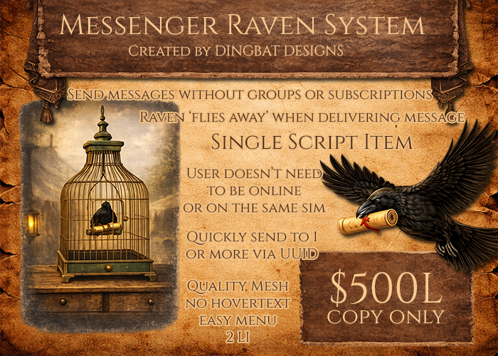 Messenger Raven System